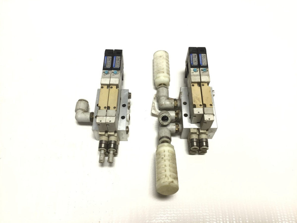 Koganei F10T1-CPL3 Hydraulic Directional Control Valve W/manifold block (Set ...