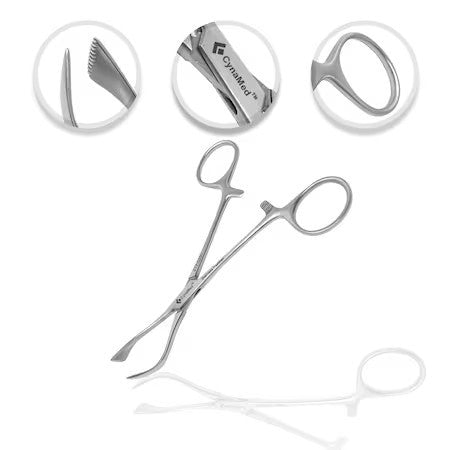 CYNAMED CYZR-0502 O.R. Grade Lorna Towel Clamp,5.25"