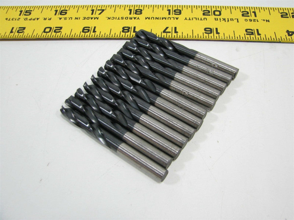 USA (60517026) 1-3/8" x 2-1/2" OAL TiAlN Cobalt RH Drill Bits - Pack of 12 