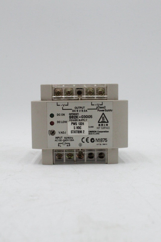 Omron S82K-03005 Power Supply Module