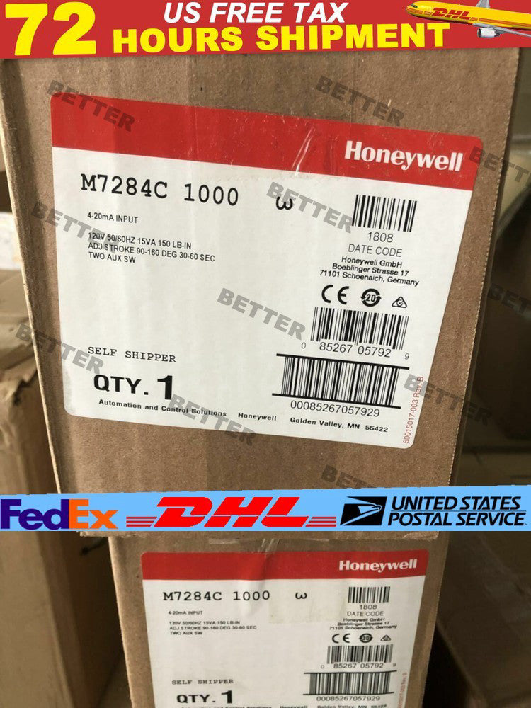 New Honeywell M7284C-1000 Modutrol Motor M7284C1000 Ship