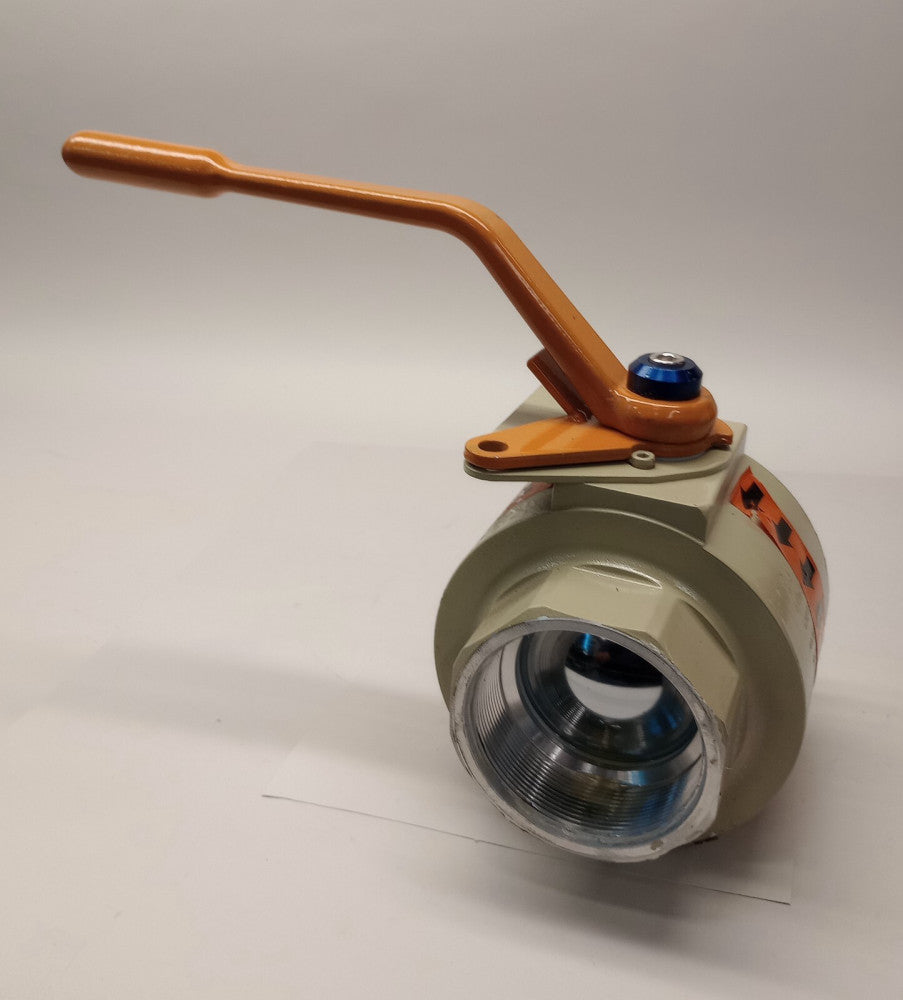 DMIC BVAL-2500S-4321-EEZA Used Locking Ball Valve 2.5 inch SAE 400psi R978064103