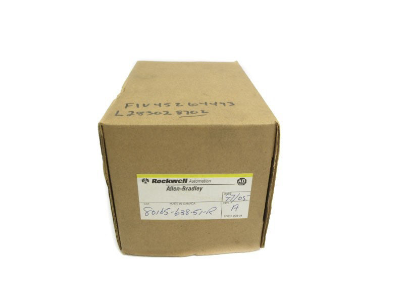 ALLEN BRADLEY 80165-638-51-R REV. A (BR/YL) NSFS