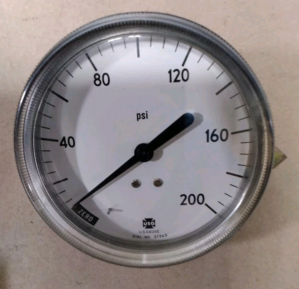 US Gauge 37343 Gauge 0-200psi  A79