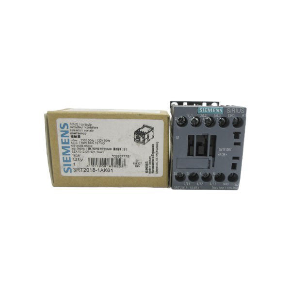 SIEMENS 3RT2018-1AK61 110/120V NSMP