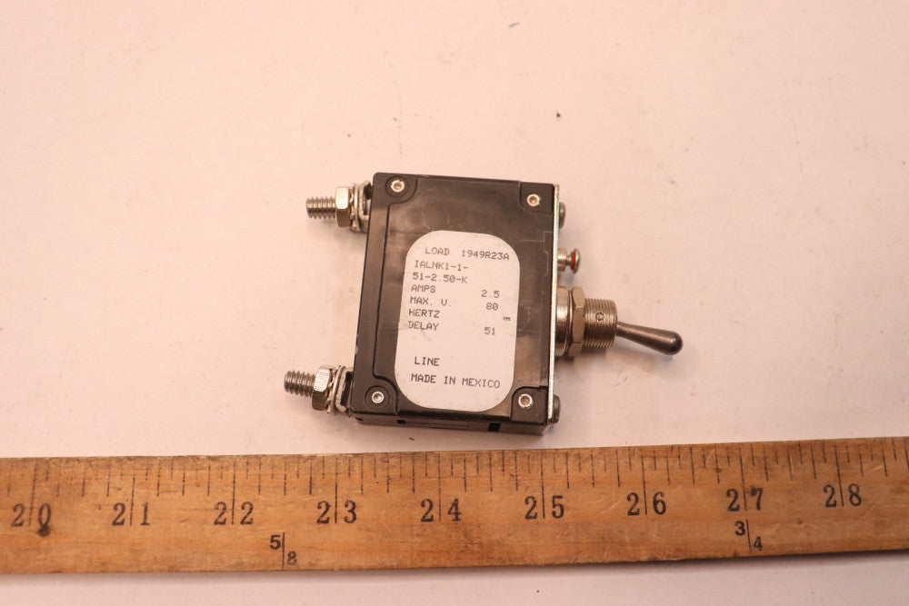 AC/DC Circuit Breaker 2.5A IALNK1-1-51-250-K 1949R23A