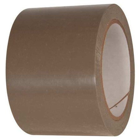 Zoro Select 24Wh26 Floor Marking Tape, Vinyl, No Legend, Tan, 3 In W., 2.2 Mil