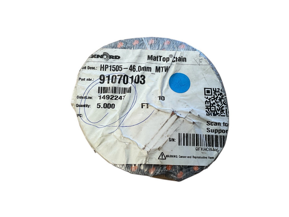REXNORD HP1505-46.0mm_MTW 91070103 MatTop Chain