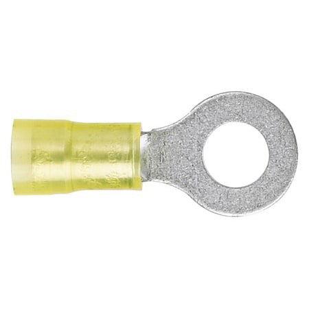 Panduit Pn10-8R-L Ring Terminal, #8 Stud Size, 10 Awg, 600 V, Nylon Insulated,