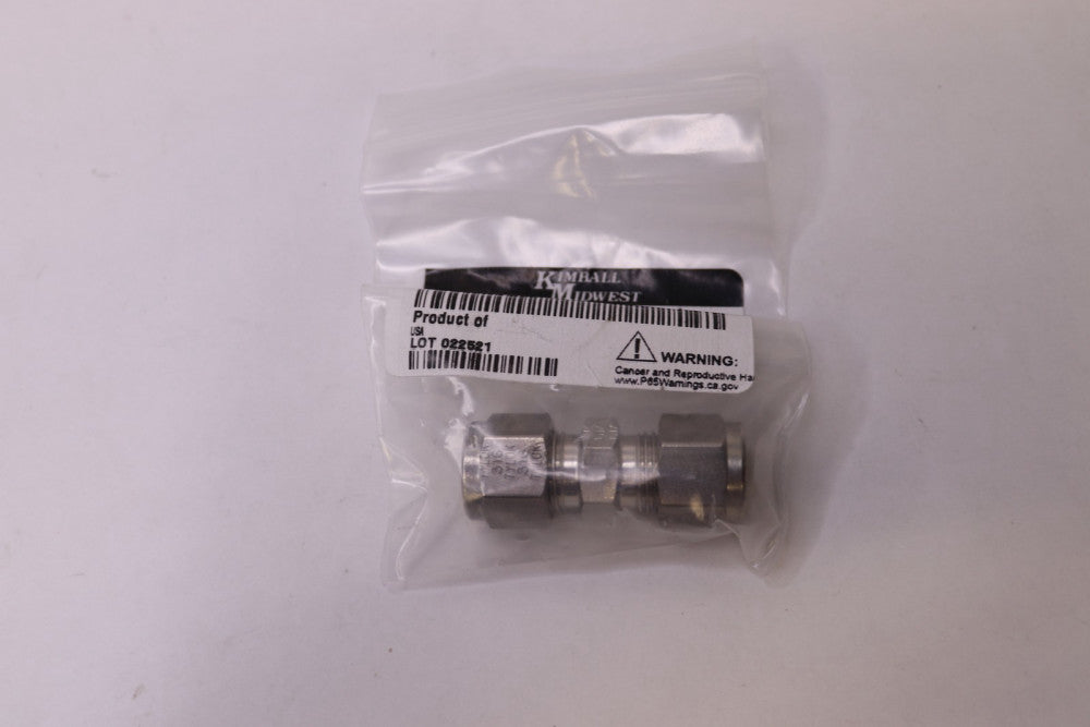 Kimball Midwest K-Lok Union Stainless Steel 3/8"