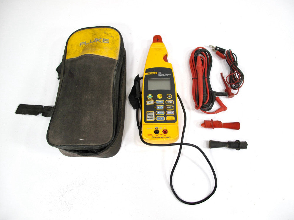 Fluke 772 Digital Clamp Meter Dual Backlit 99.9 mA A 0.2 in (5 mm) Jaw Capacity