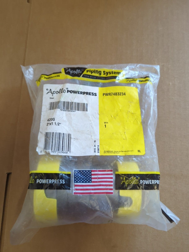 Apollo PWR7483234 PowerPress Reducing Coupling, 420G 2" x 1-1/2