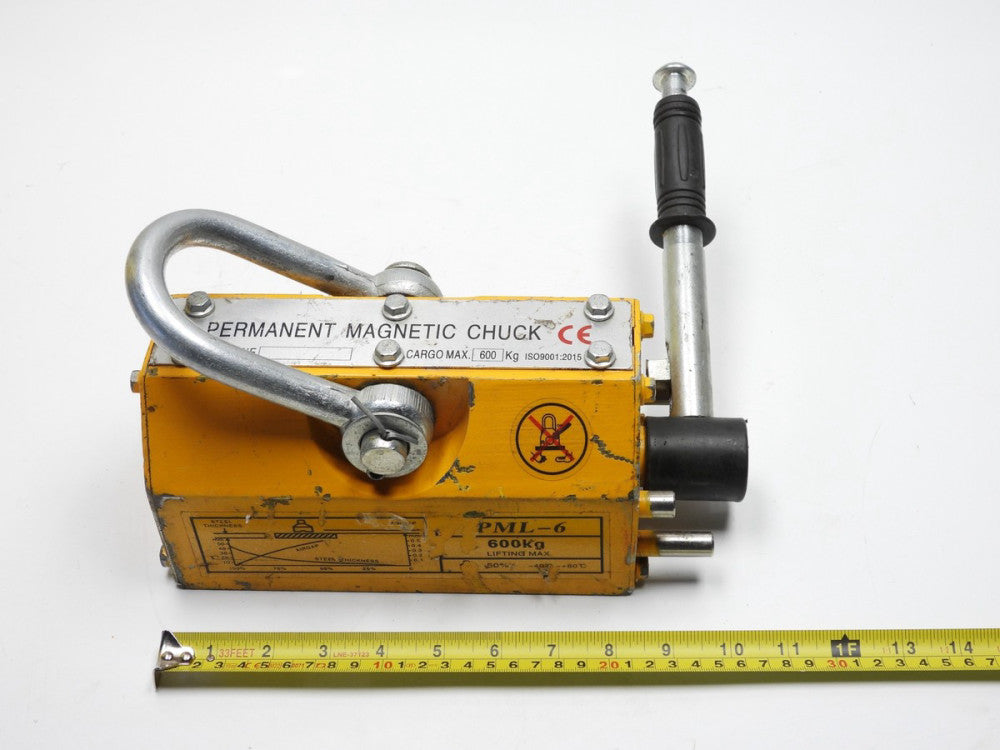 PML-6 600KG Permanent Magnetic Chuck 