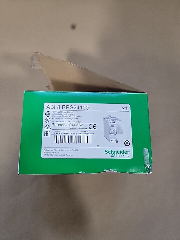 NEW Schneider Electric ABL8RPS24100 10amp 24vdc Power Supply - Free  Shipping