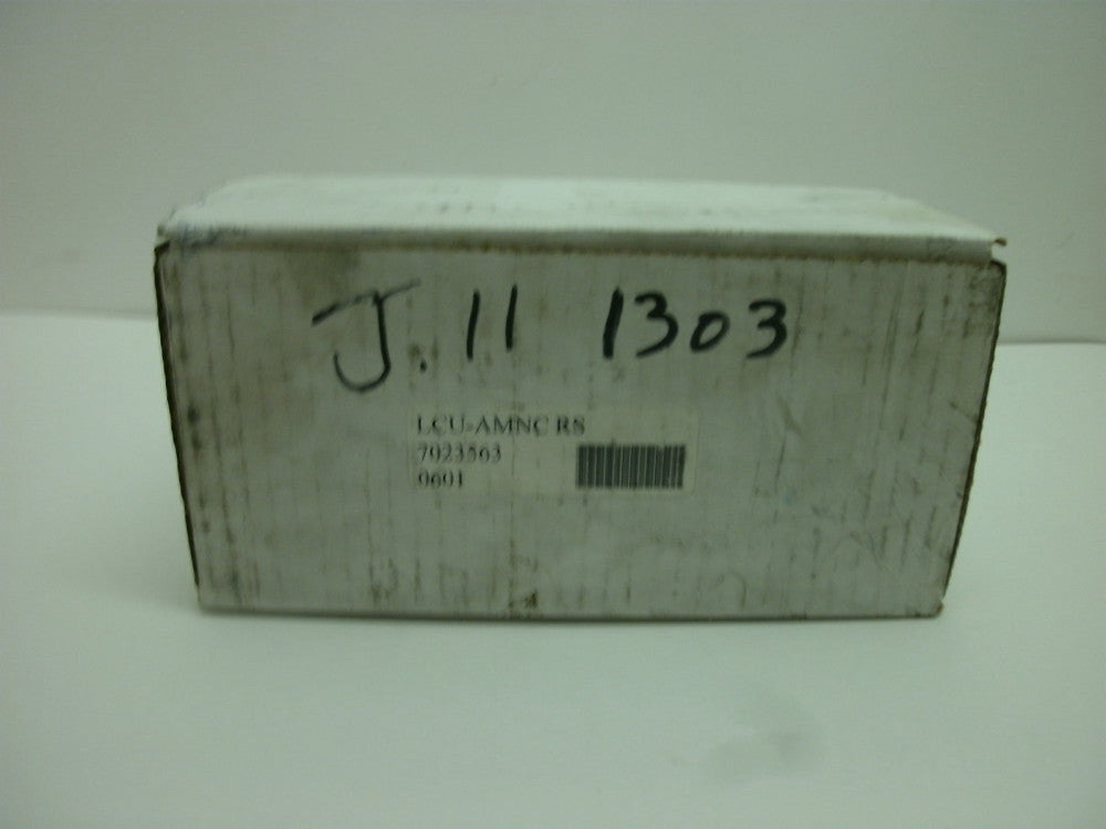 SICK OPTIC LCU-AMNC RS POWER SUPPLY 120/220 VAC POWER REQUIRED 24VDC/2A NIB