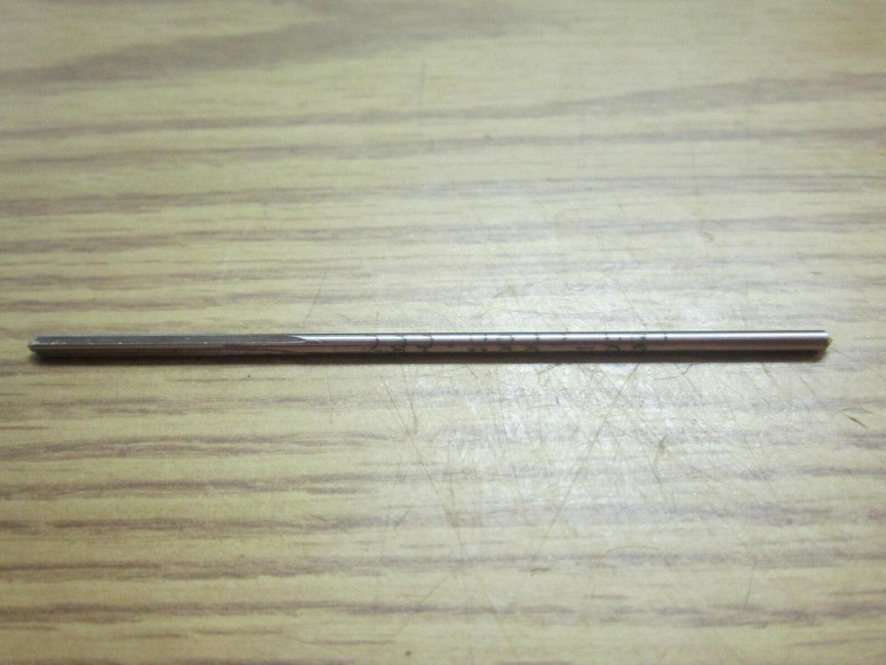 .0855" x 3/4" x .0800" x 3.1000" High Speed Steel 4 Flute RH Chucking Reamer NEW