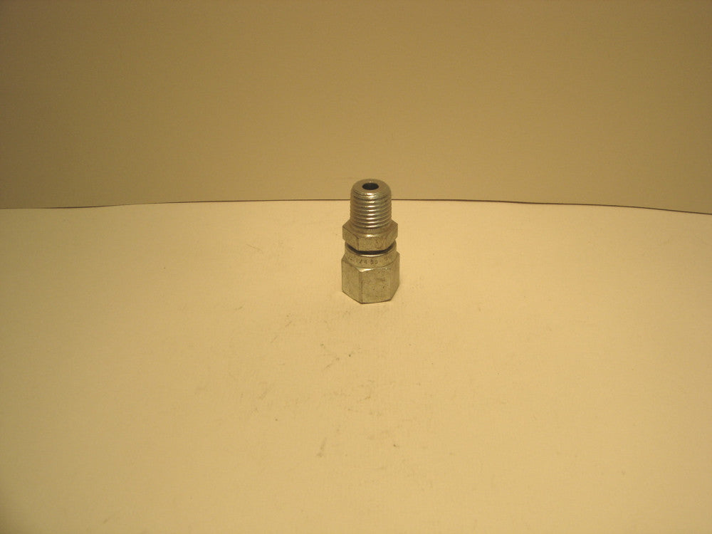 CHICAGO S-400-1-4 MALE CONNECTOR 1/4"OD TUBE X 1/4" MALE NPT NEW NO BOX