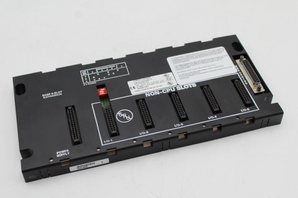 GE Fanuc IC693CHS398G 5 Slot Expansion EMI