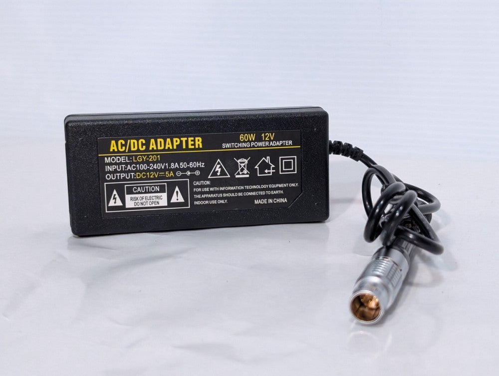 Unbranded LGY-201 Switching Power Adapter, 60W, 12V, ACDC, 5 Pin Connector