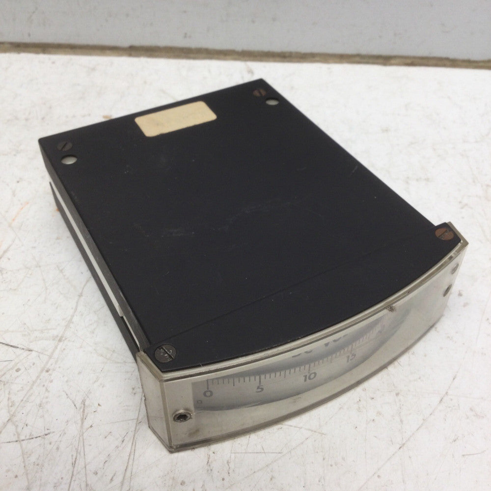 Simpson Model 3623 Horizontal Mount DC Volt Meter 0-25