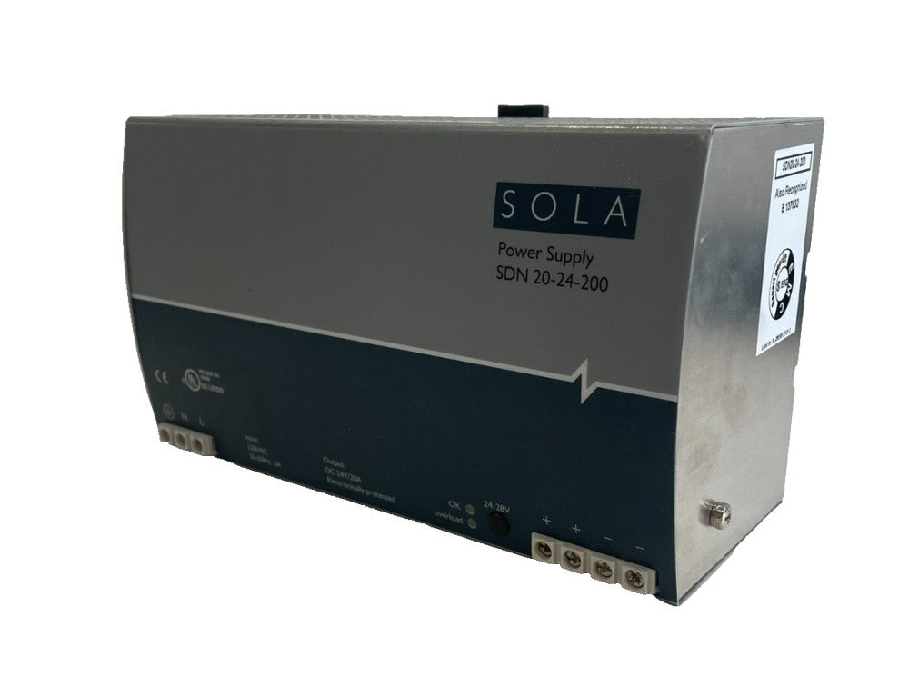 NEW SOLA SDN-20-24-200 POWER SUPPLY SDN 2024200