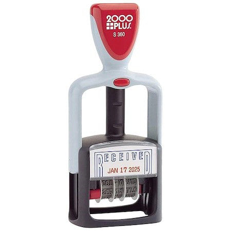 2000 Plus 038861 Message Date Stamp, 4 Bands, Received