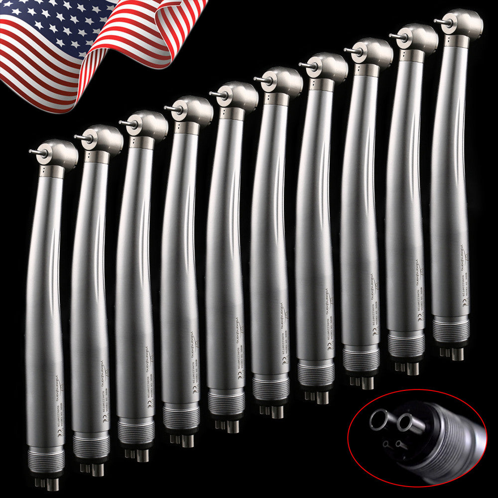 1-10 Pcs NSK Style Pana Dental High Speed Push Turbine Handpiece 4Hole 1.6mm ET