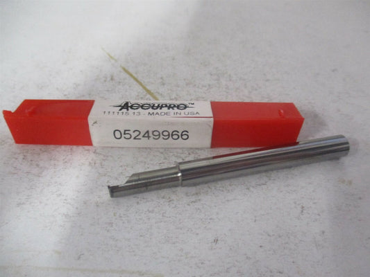 (ACC-G017Q-10) 0.0175" x 1/4" x 5/8" x 2-1/2" OAL Retaining Ring Grooving Tool 