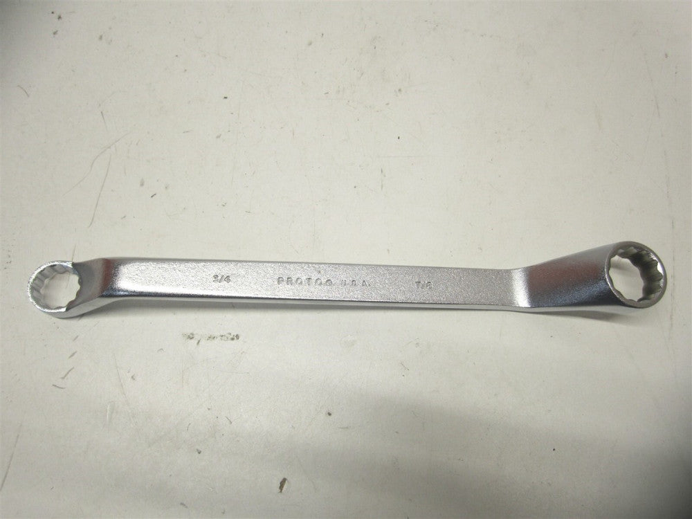 Proto (J8184-T500) 3/4" x 7/8" 12 Point Steel Double End Box End Wrench