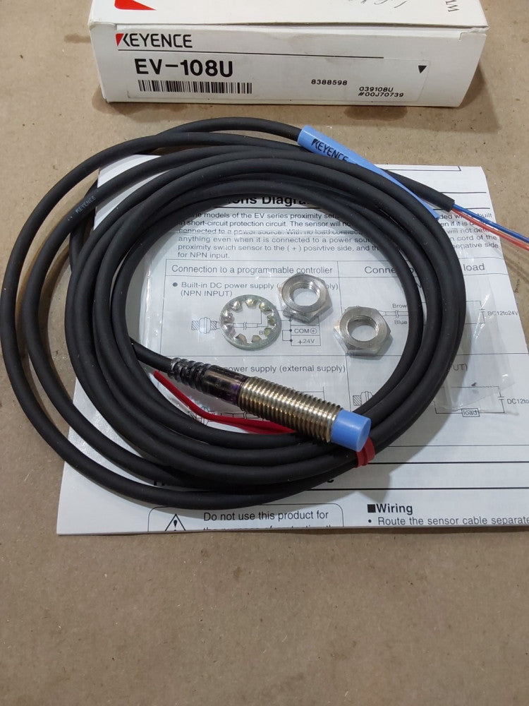 Keyence EV-108U iber Amplifier Sensor EV108U