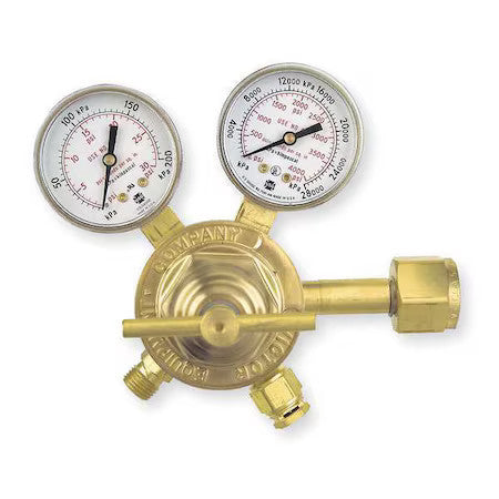 Victor 0781-0085 Gas Regulator, Acetylene, Single Stage, 0.825"-14 Inlet,