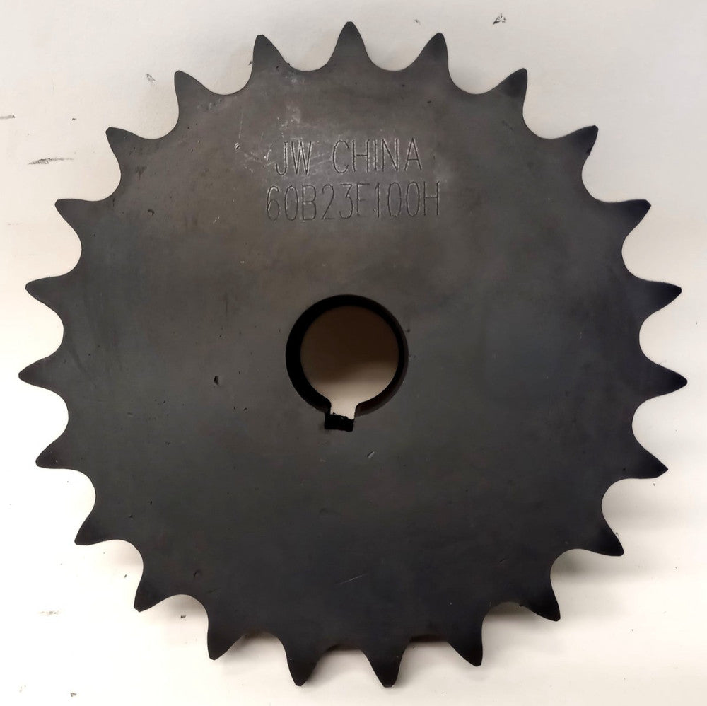 JW 60B23F100H Hardened 23T 1" Keyed Bore Sprocket 5-7/8" OD 60B23F100H 1