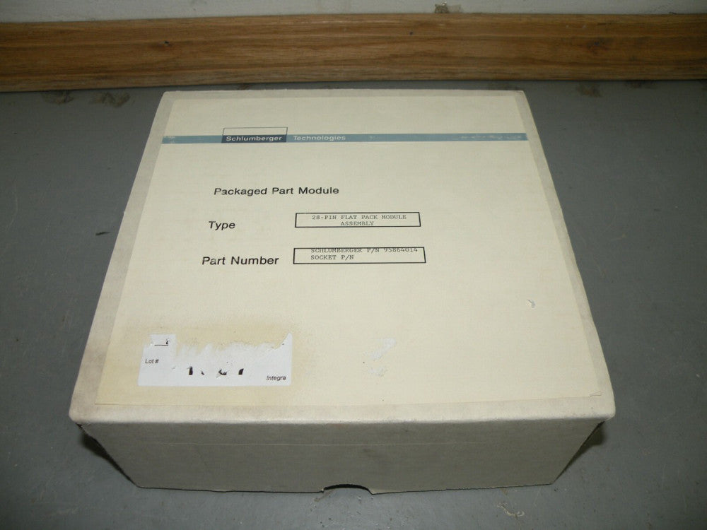 Textool 28 Pin Module Assembly 95864014 in Metal Mount Plate
