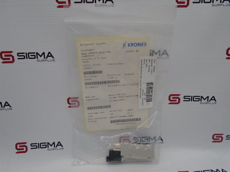 SMC VQZ225Y-5MO VALVE