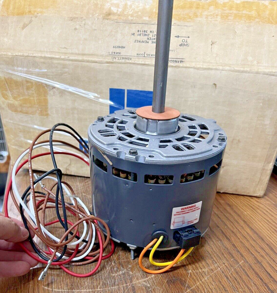 Emerson 1/4 HP PSC Condenser Fan Motor #8009 Thermal Protection Auto Rotation