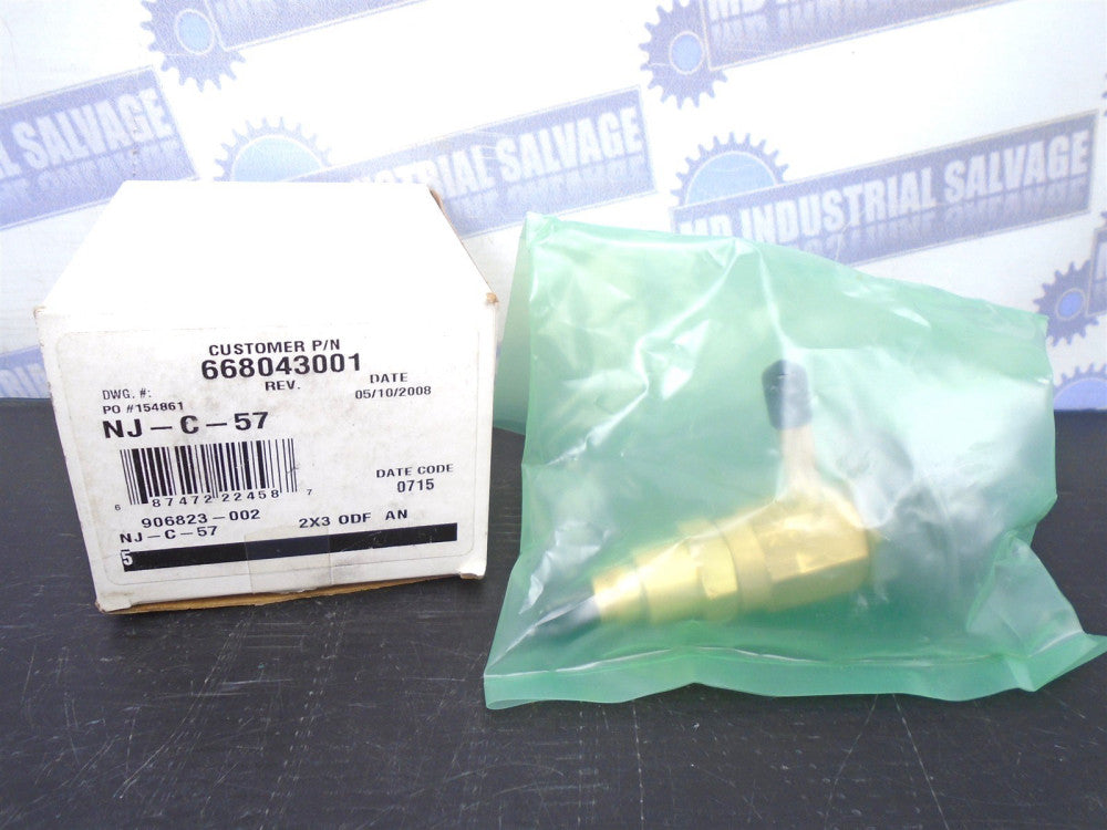 McQuay - 668043001 Thermostatic Expansion Valve OEM R22 - 1/4" x 3/8" ODF (NIB)