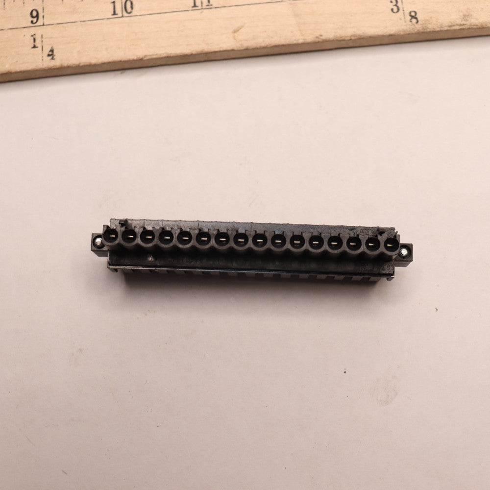 Allen-Bradley Removable Terminal Block Plug Assembly Screw Type 16 Pole 