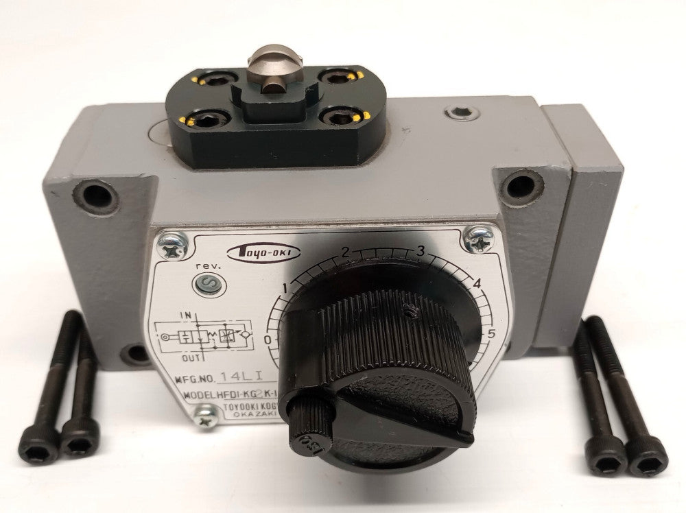 Toyooki HFDI-KG2K-IM-03 Hydraulic Control Flow Valve HFDIKG2KIM03 Toyooki Kogyo