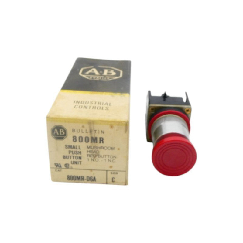 ALLEN BRADLEY 800MR-D6A SER. C (BK/YL) NSMP
