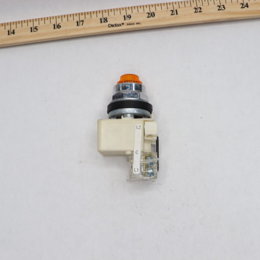 Pilot Light Orange 120V 9001 KM38LY