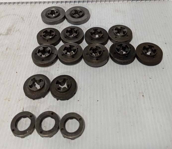 Lot of 16 Steel Slider Reels