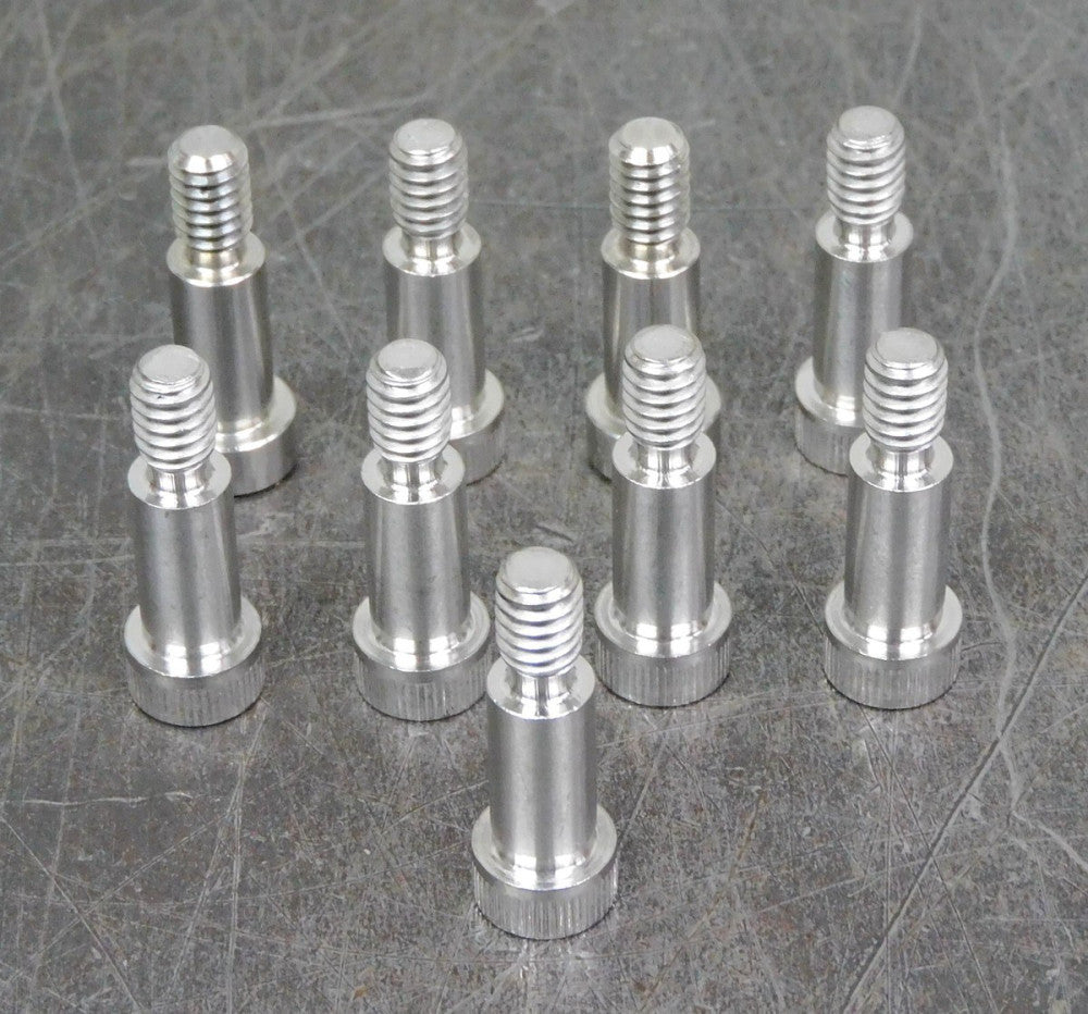 Unbranded Stainless Steel Hex Socket Shoulder 5/16"-18  5/8 Lot of Nine (9)