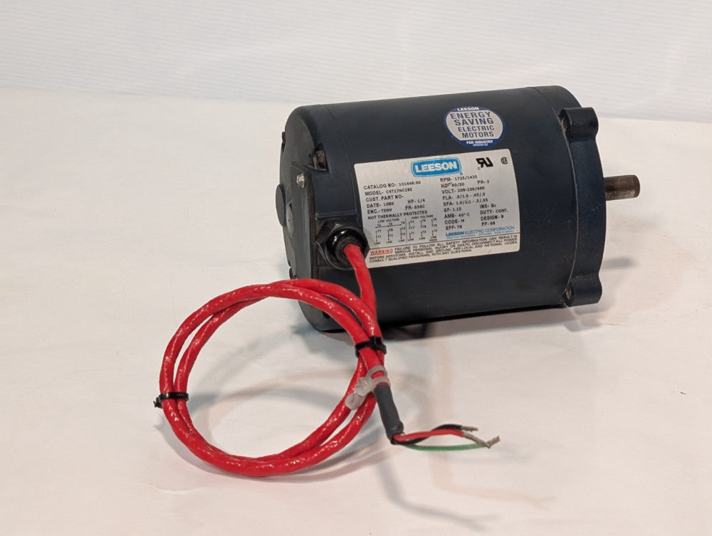 Leeson 101648.00 General Purpose Motor, C4T17NC28E, 1/4hp, 3 Phase, SF: 1.15