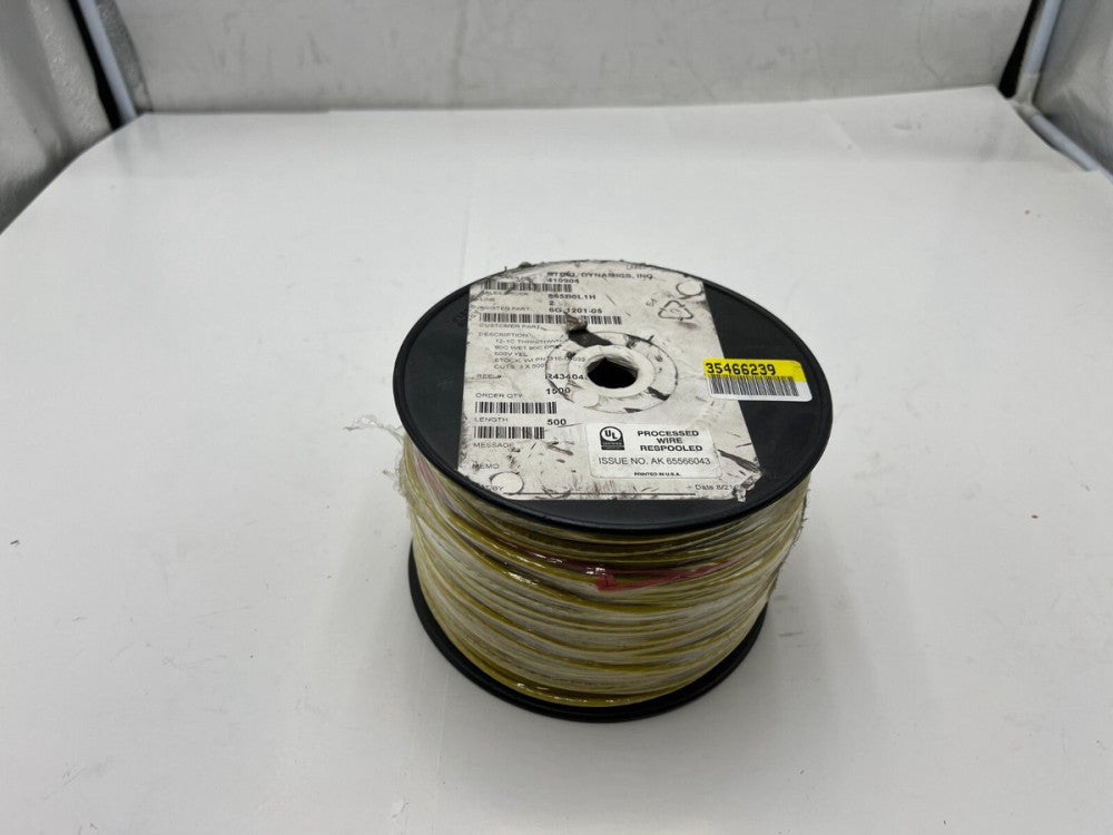 THHN/THWN-2 Cable 12 AWG 19 Strand 600V Annealed Copper PVC 6G-1201-05 500ft