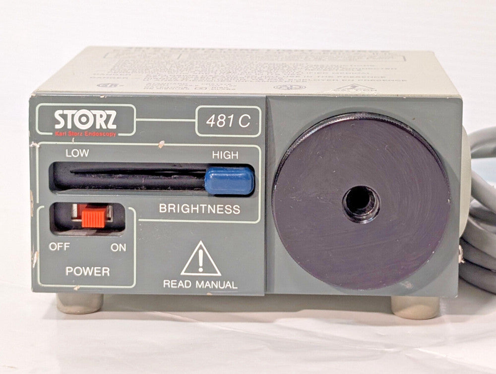 Storz 481C Miniature Lightsource, Endoscopy, 117 VAC, 50/60 Hz, Made in USA