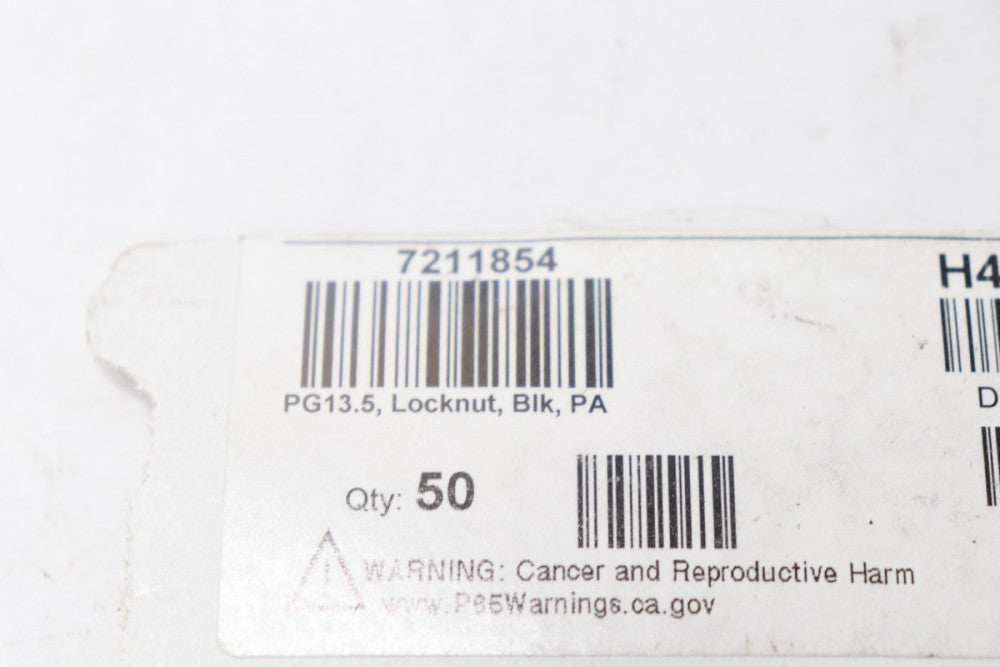 (50-Pk) Locknut Nut Polyamide 1.063" 7211854