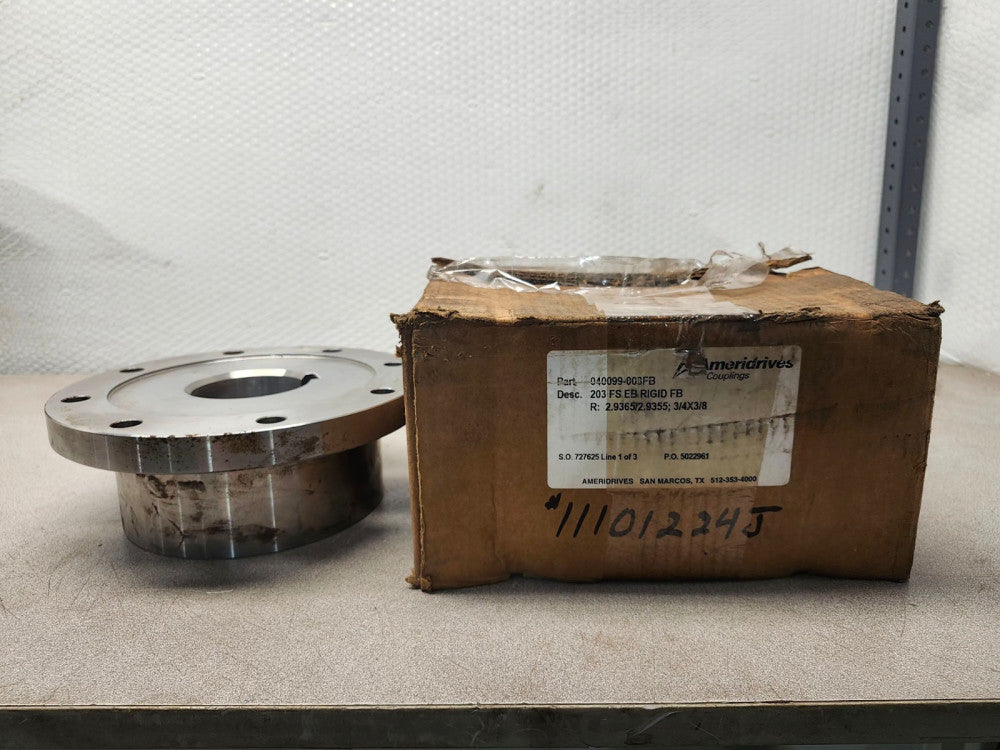 NEW IN BOX AMERIDRIVE RIGID COUPLING 040099-003FB