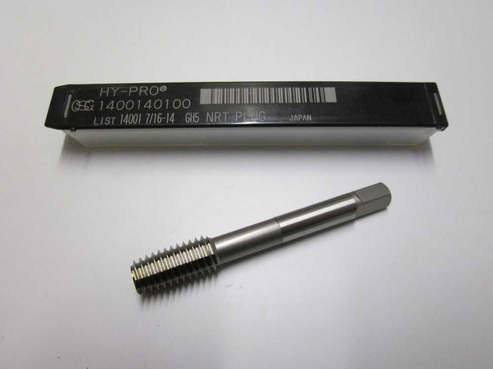 NEW OSG Hy-Pro 1400140100 7/16-14 GH5-P NRT HSS Cobalt Thread Forming Plug Tap