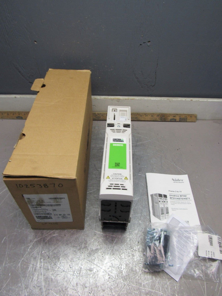 CONTROL TECHNIQUES M701-03400078A10101AB100 5HP 480V NEW IN BOX !! NO KEYPAD