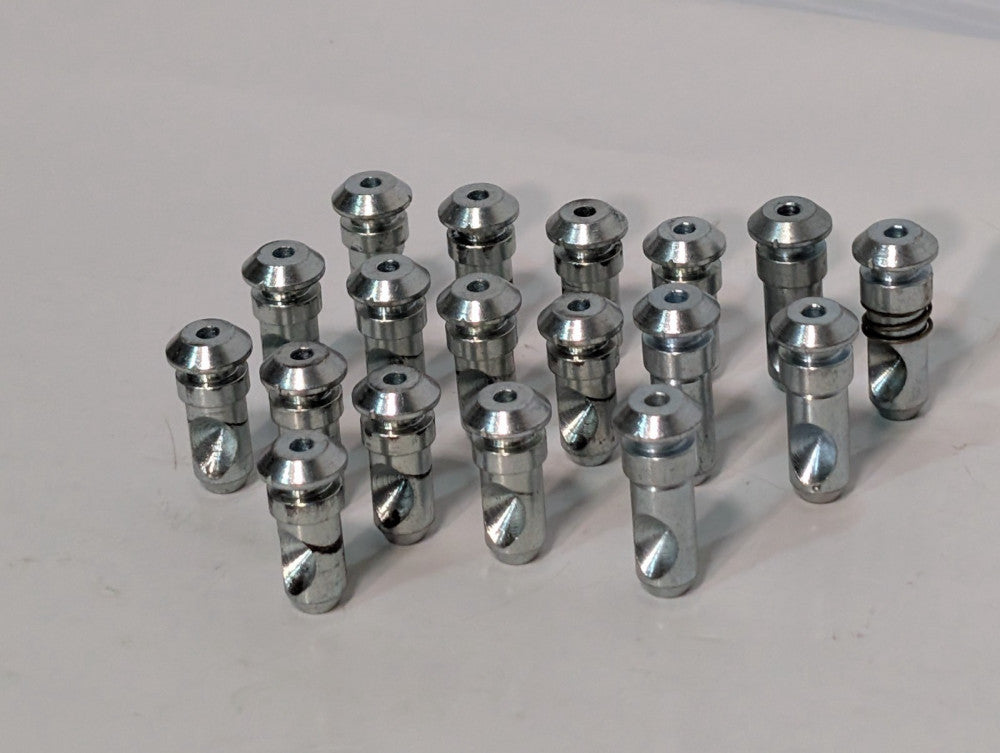 Lot of 18 Mixed Size Miter Screws, approximately 1-1/8" & 1-3/8" long, As Shown